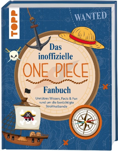 Buchcover und Innenansicht für das Buch: Das inoffizielle One Piece Fan-Buch