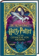 Buchcover und Innenansicht für das Buch: Harry Potter and the Prisoner of Azkaban
