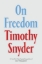 Buchcover und Innenansicht für das Buch: On Freedom