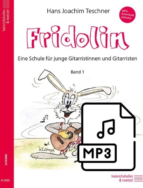 Buchcover und Innenansicht für das Buch: Fridolin