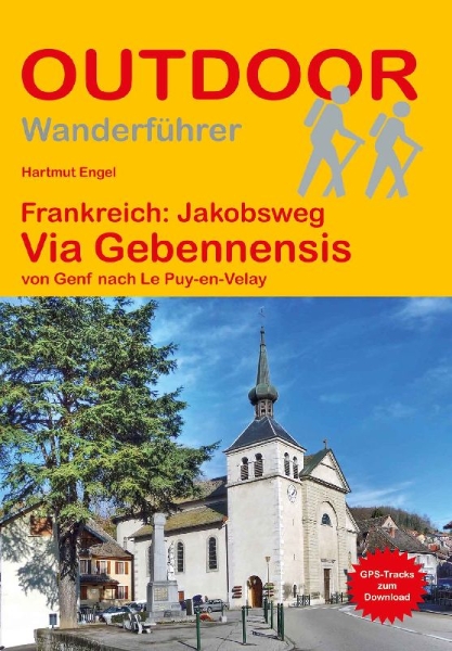 Buchcover und Innenansicht für das Buch: Frankreich: Jakobsweg Via Gebennensis von Genf nach Le Puy-en-Velay