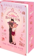 Buchcover und Innenansicht für das Buch: Mornings in Boston - The Truth We Hide