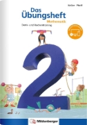 Buchcover und Innenansicht für das Buch: Das Übungsheft Mathematik 2