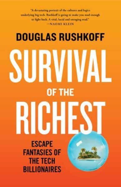 Buchcover und Innenansicht für das Buch: Survival of the Richest