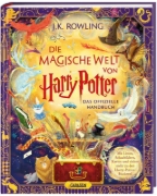 Buchcover und Innenansicht für das Buch: The Harry Potter Wizarding World Almanac