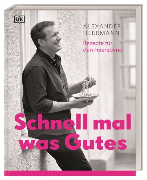 Buchcover und Innenansicht für das Buch: Schnell mal was Gutes