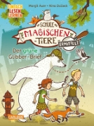 Buchcover und Innenansicht für das Buch: Die Schule der magischen Tiere ermittelt 1: Der grüne Glibber-Brief (Zum Lesenlernen)