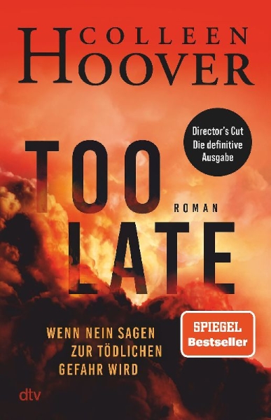 Buchcover und Innenansicht für das Buch: Too Late