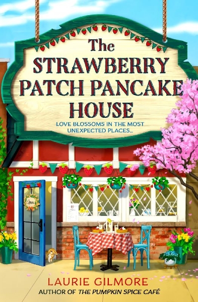 Buchcover und Innenansicht für das Buch: The Strawberry Patch Pancake House