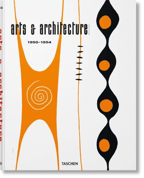 Buchcover und Innenansicht für das Buch: Arts & Architecture 1950-1954