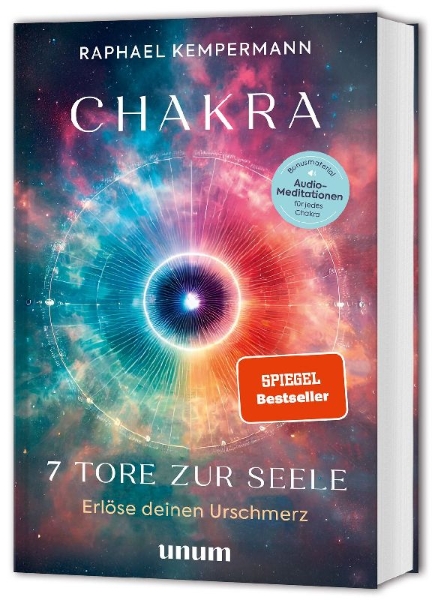 Buchcover und Innenansicht für das Buch: Chakra - 7 Tore zur Seele