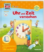 Buchcover und Innenansicht für das Buch: WAS IST WAS Junior Band 29. Uhr und Zeit verstehen