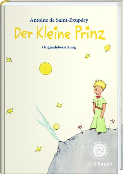 Buchcover und Innenansicht für das Buch: Der Kleine Prinz
