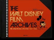 Buchcover und Innenansicht für das Buch: Das Walt Disney Filmarchiv. Die Animationsfilme 1921-1968