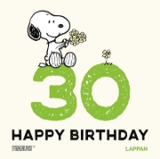 Buchcover und Innenansicht für das Buch: Peanuts Geschenkbuch: Happy Birthday zum 30. Geburtstag