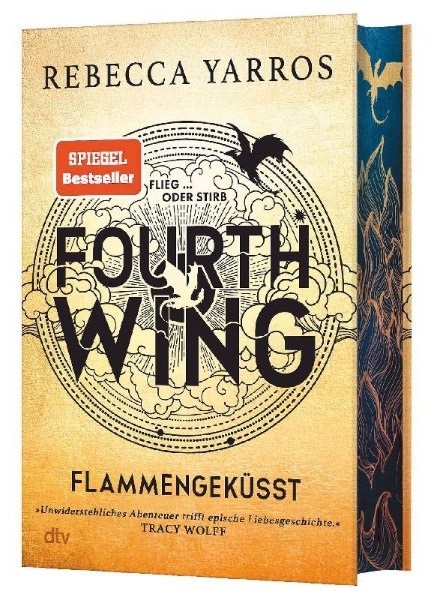 Buchcover und Innenansicht für das Buch: Fourth Wing (The Empyrean 1)