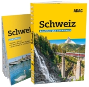 Buchcover und Innenansicht für das Buch: ADAC Reiseführer plus Schweiz