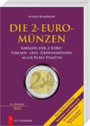 Buchcover und Innenansicht für das Buch: Die 2-Euro-Münzen
