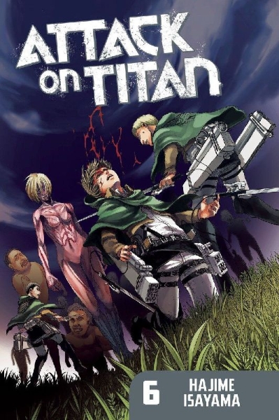 Buchcover und Innenansicht für das Buch: Attack on Titan 06