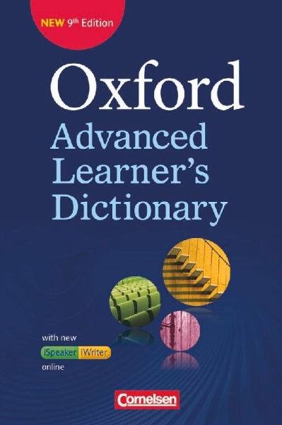 Buchcover und Innenansicht für das Buch: Oxford Advanced Learner's Dictionary B2-C2. Wörterbuch (Festeinband) mit Online-Zugangscode