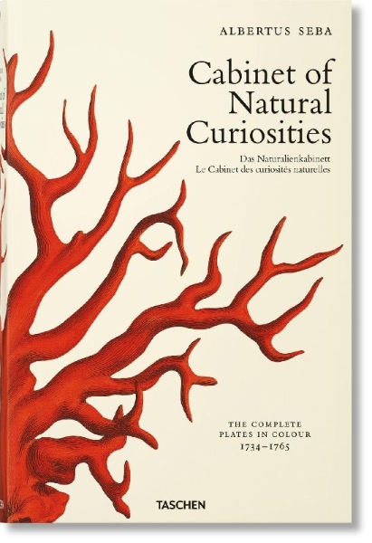 Buchcover und Innenansicht für das Buch: Seba. Cabinet of Natural Curiosities