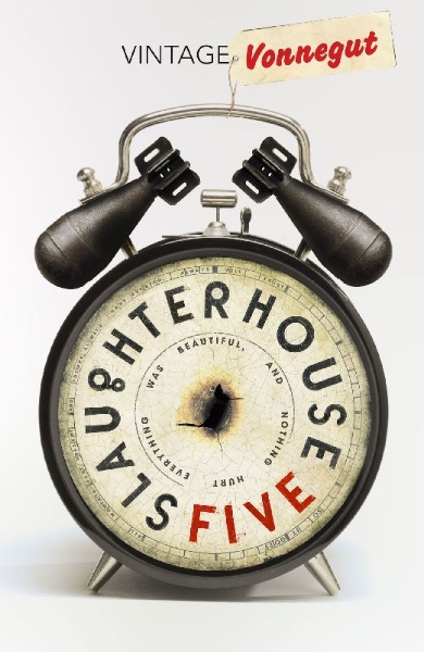 Buchcover und Innenansicht für das Buch: Slaughterhouse 5
