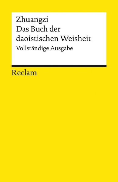 Buchcover und Innenansicht für das Buch: Zhuangzi. Das Buch der daoistischen Weisheit