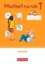 Buchcover und Innenansicht für das Buch: Mathefreunde 1. Schuljahr. Arbeitsheft
