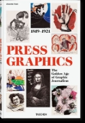 Buchcover und Innenansicht für das Buch: History of Press Graphics. 1819-1921