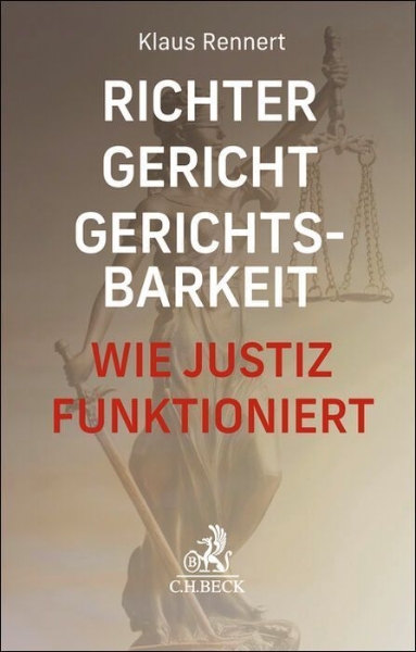 Buchcover und Innenansicht für das Buch: Richter, Gericht, Gerichtsbarkeit