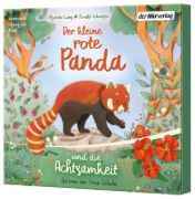 Buchcover und Innenansicht für das Buch: Der kleine rote Panda und die Achtsamkeit
