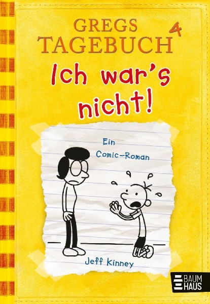 Buchcover und Innenansicht für das Buch: Diary of a Wimpy Kid: Dog Days