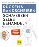 Buchcover und Innenansicht für das Buch: Rücken & Bandscheiben Schmerzen selbst behandeln