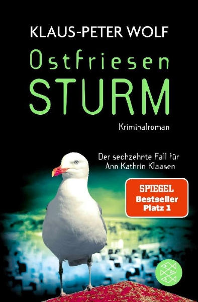 Buchcover und Innenansicht für das Buch: Ostfriesensturm