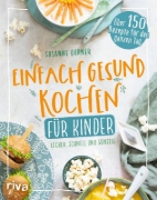Buchcover und Innenansicht für das Buch: Einfach gesund kochen für Kinder