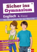 Buchcover und Innenansicht für das Buch: Klett Sicher ins Gymnasium Englisch 4. Klasse