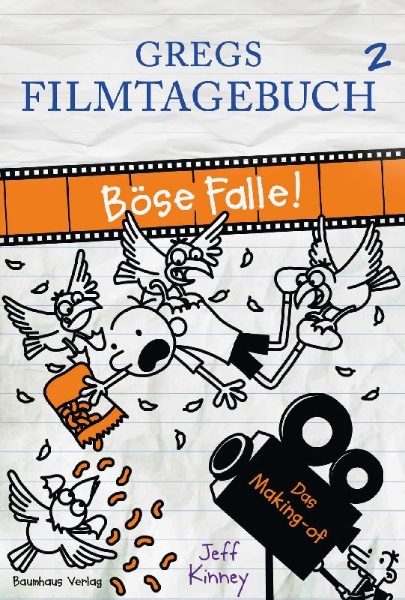 Buchcover und Innenansicht für das Buch: Gregs Filmtagebuch 2 - Böse Falle!