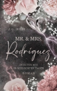 Buchcover und Innenansicht für das Buch: Mr. & Mrs. Rodríguez - In guten wie in schlechten Tagen
