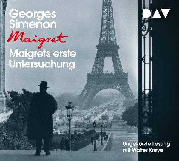 Buchcover und Innenansicht für das Buch: Maigrets erste Untersuchung