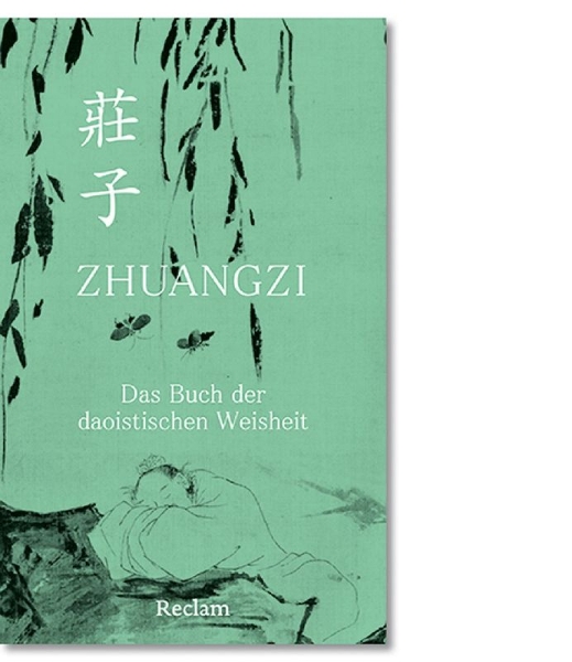 Buchcover und Innenansicht für das Buch: Zhuangzi. Das Buch der daoistischen Weisheit