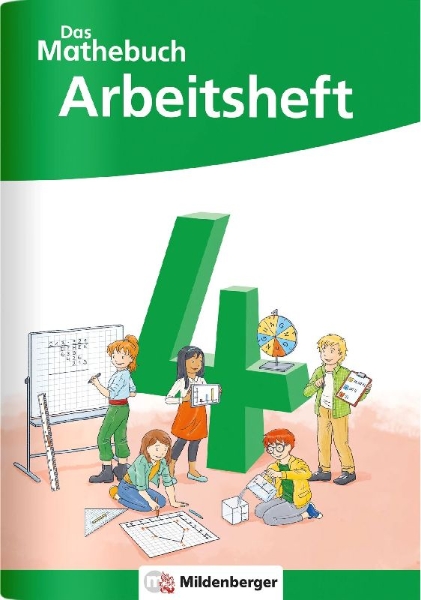 Buchcover und Innenansicht für das Buch: Das Mathebuch 4 Neubearbeitung - Arbeitsheft