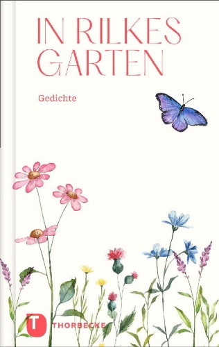Buchcover und Innenansicht für das Buch: In Rilkes Garten