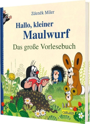 Buchcover und Innenansicht für das Buch: Hallo, kleiner Maulwurf! Das große Vorlesebuch