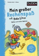 Buchcover und Innenansicht für das Buch: Mein großer Rechenspaß mit Rabe Linus - 1. Klasse