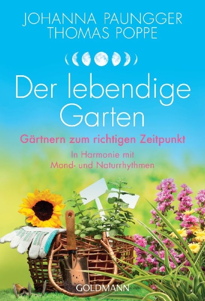 Buchcover und Innenansicht für das Buch: Der lebendige Garten