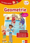 Buchcover und Innenansicht für das Buch: Klett Die Mathe-Helden: Geometrie 3./4. Klasse