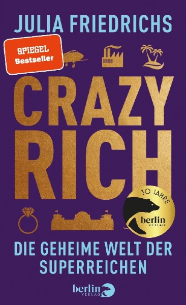 Buchcover und Innenansicht für das Buch: Crazy Rich
