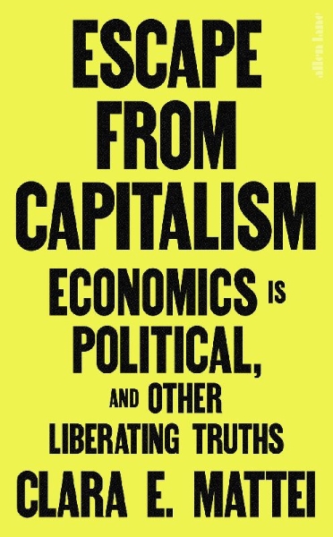 Buchcover und Innenansicht für das Buch: Escape From Capitalism