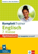 Buchcover und Innenansicht für das Buch: KomplettTrainer Gymnasium Englisch 7. Klasse