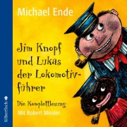 Buchcover und Innenansicht für das Buch: Jim Knopf und Lukas der Lokomotivführer - Die Komplettlesung
